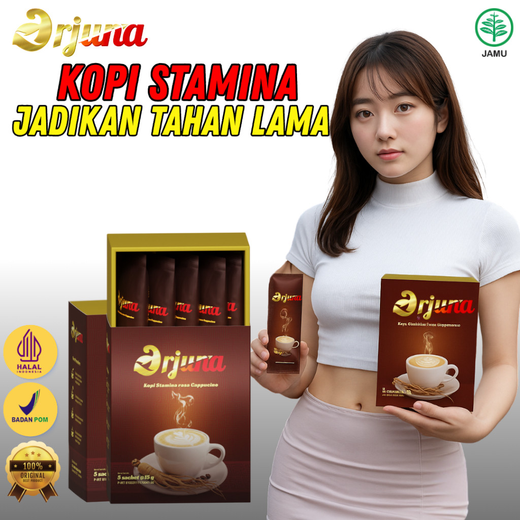 

Terlaris Kopi Arjuna Original Minuman Instan Kopi Stamina Menambahkan Tahan Lama Semalaman Bpom Halal