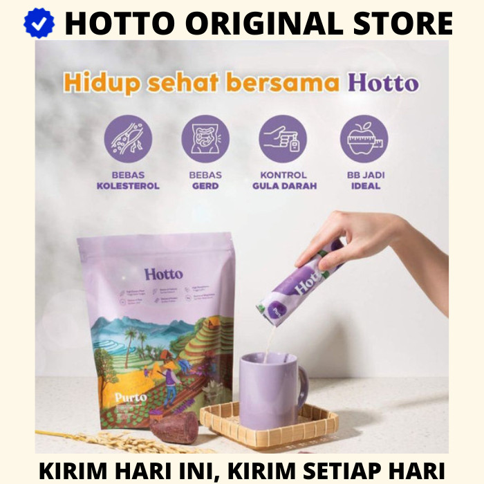 

HOTTO PURTO 1 POUCH 16 SACHET MINUMAN MULTIGRAIN HOTOPURTO HOTO HOTTOPURTO