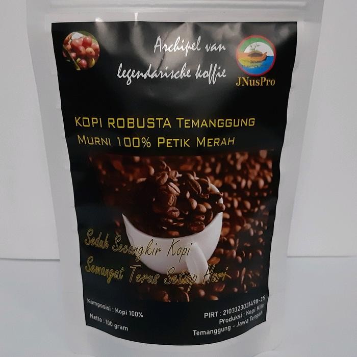 

Kopi Robusta Petik Merah Alami kopi sangrai