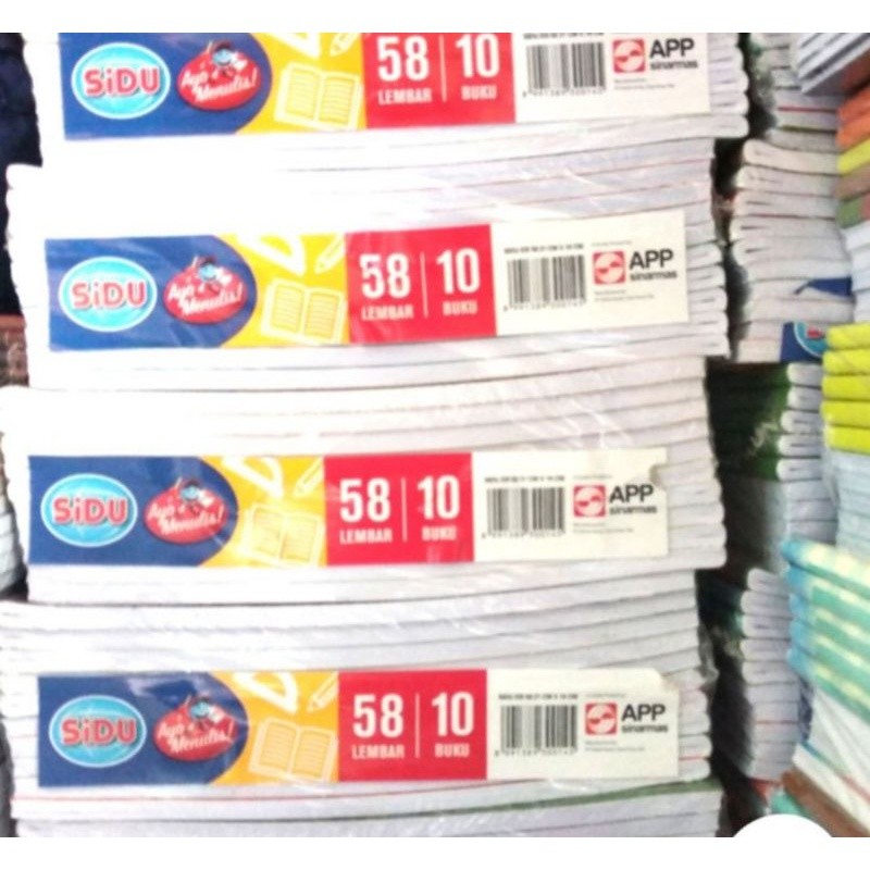 

Buku Sidu 58lmb / 1pak isi 10buku