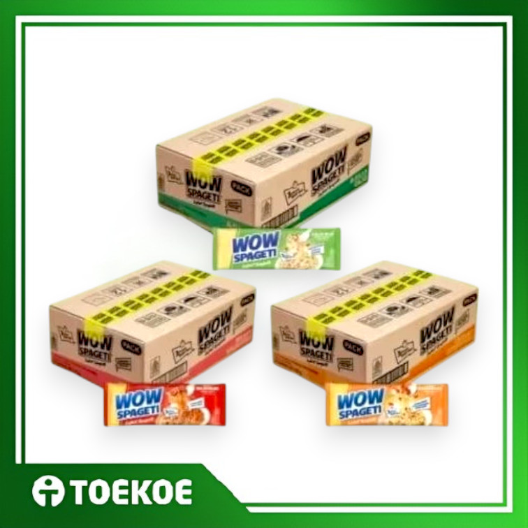 

TOEKOE 1 Dus Isi 40 Spageti WOW Bolognese Carbonara Aglio Olio