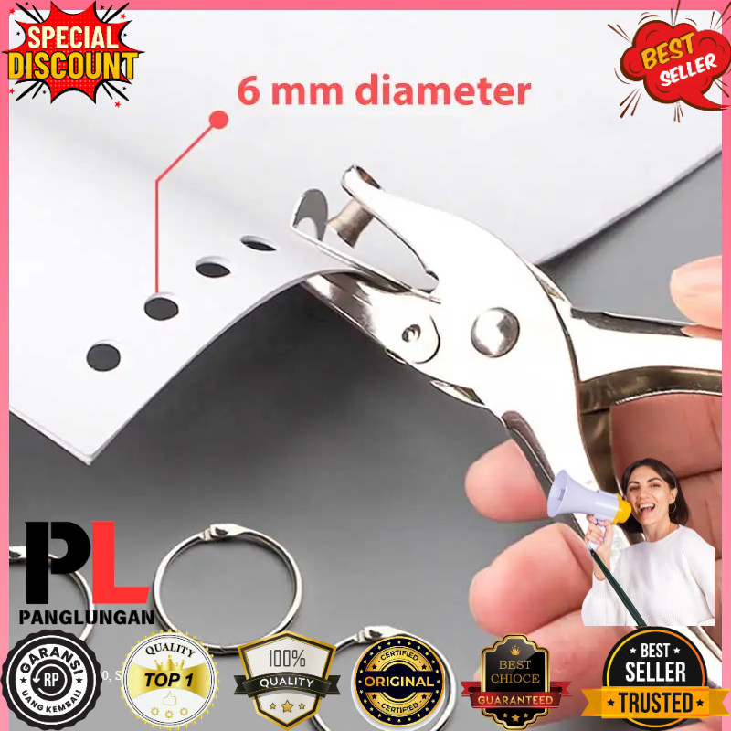 

Feiyide Tang Pembolong Kertas Punch Plier One Hole 6mm - 1106