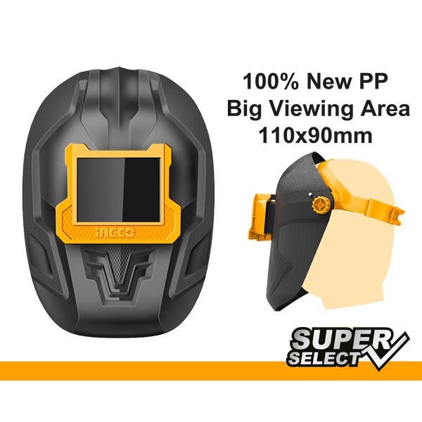 Welding Mask Kedok Las Tutup Topeng Helm Las WM128 SS INGCO