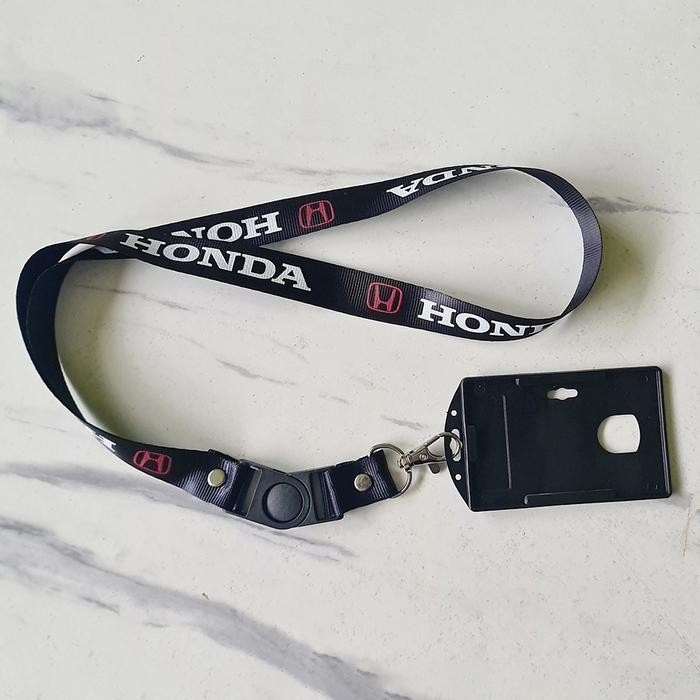 

Nametag Tali id Card Honda Mobil Bonus Casing Hitam - Hitam