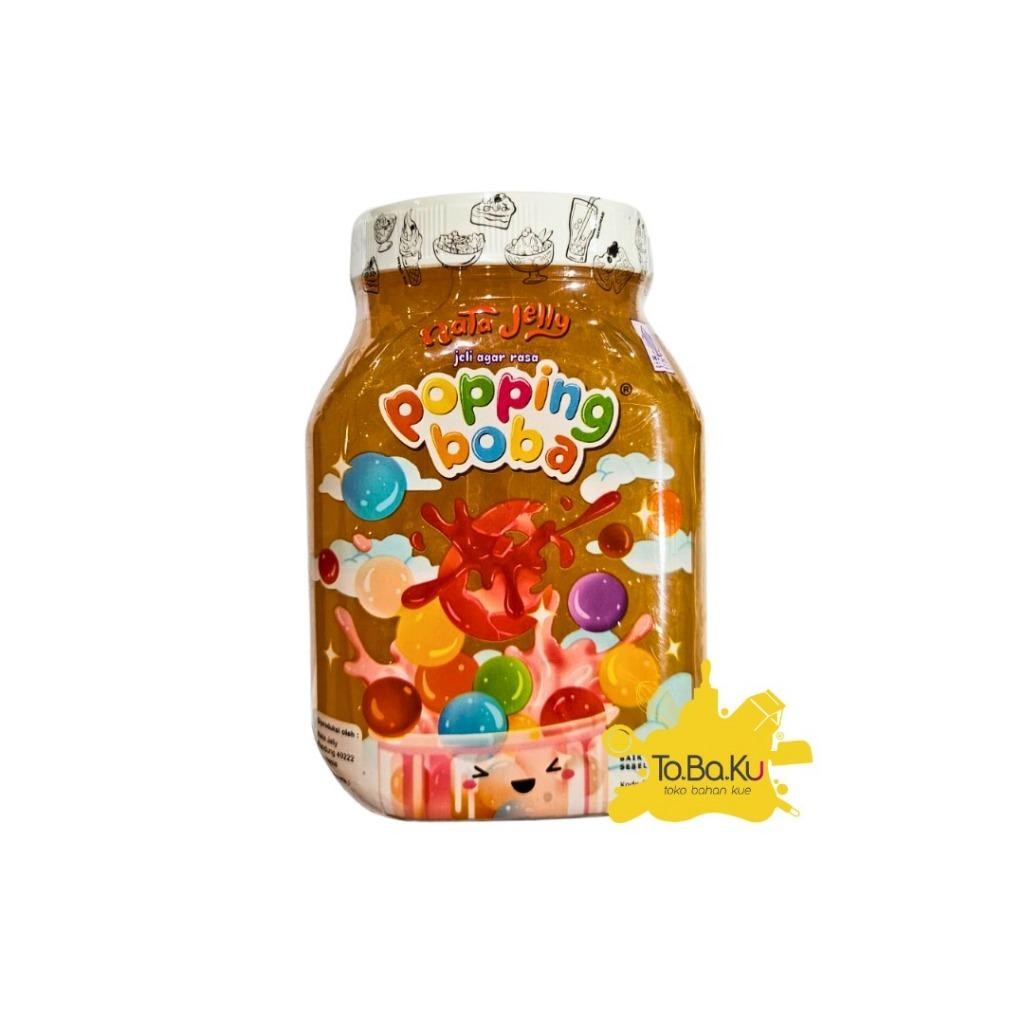 

[PROMO BARANG BARU] Terbagus Nata Jelly Popping Boba 500gr Bergaransi Terlaris