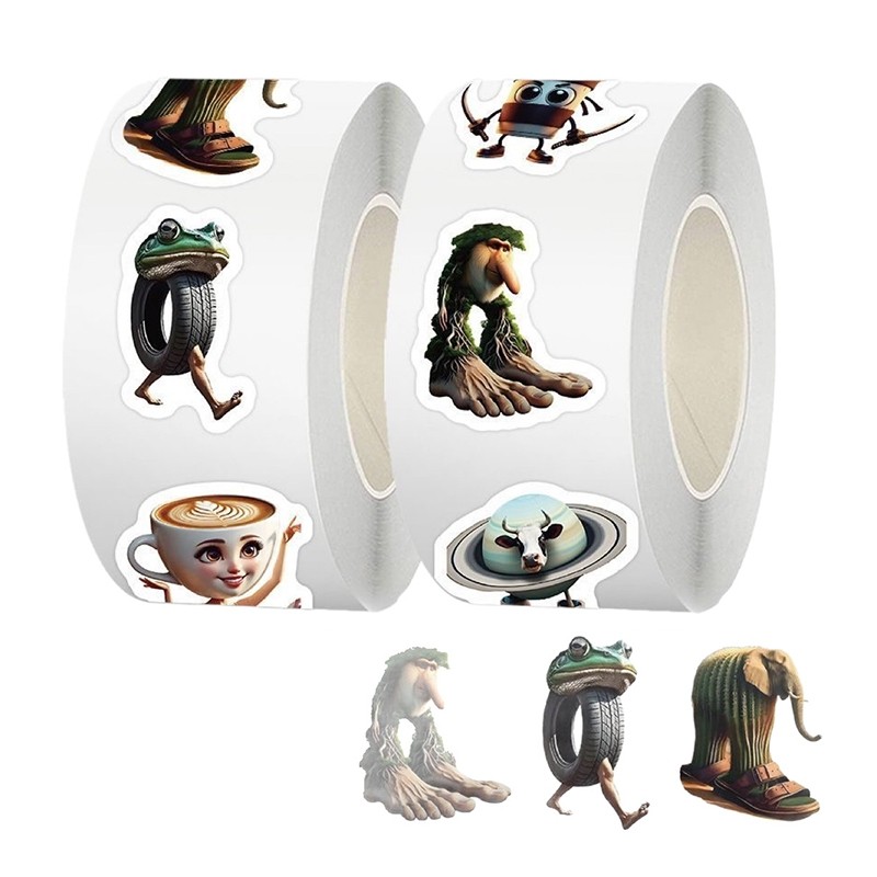 

Italian Brainrot Stickers Abstract Decals Tung Tung Tung Sahur Funny Stickers Tralalero Tralala Sealing Sticker Abstract Sticker