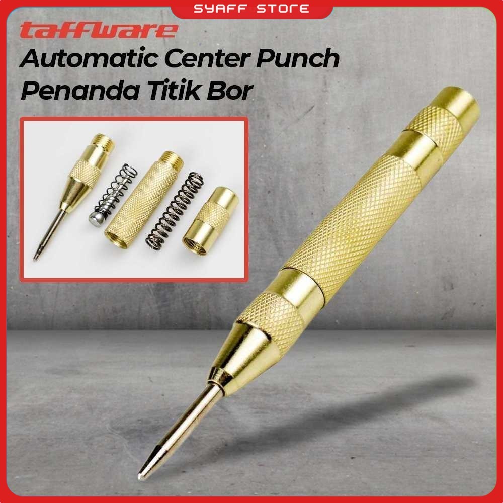 

Taffware Automatic Center Punch Penanda Titik Bor