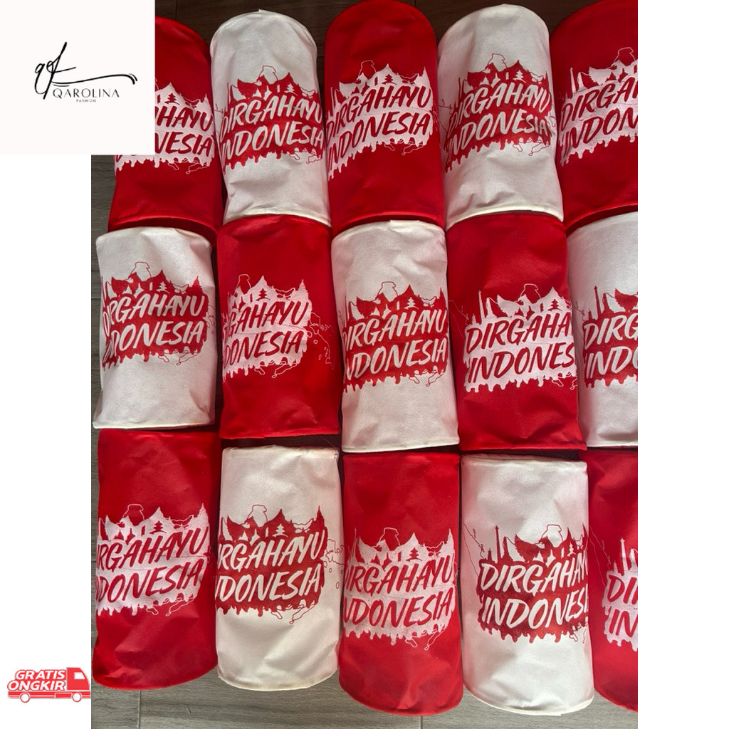 Serba Agustus / 20cm Lampion Dirgahayu Indonesia / Lampion Agustusan / Lampion Kemerdekaan