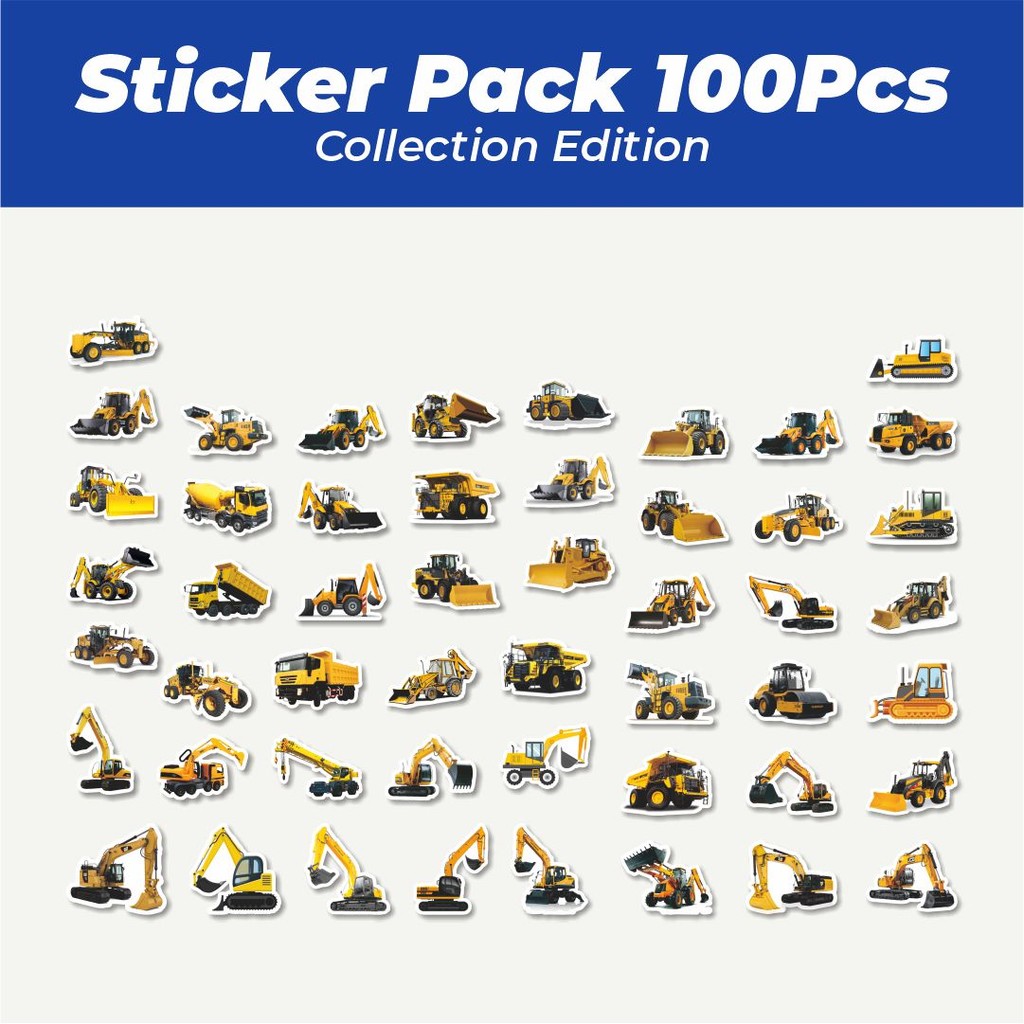

Hot Stiker Kartun Vehicle Series 1 [Kendaraan] Lucu Anti Air Stikers Berperekat Waterproof Sticker Decal Buat Motor Helm Buku Journal Koper Casing HP Laptop Botol Minum