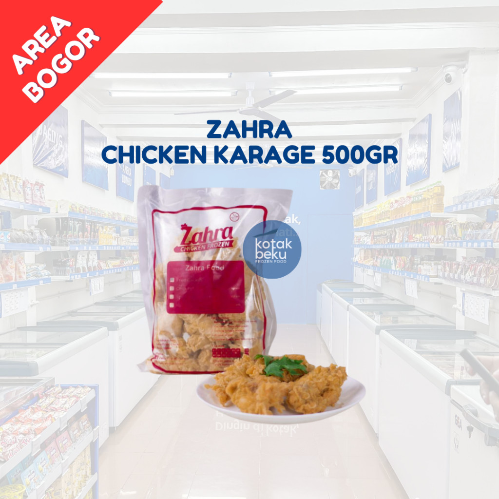 

ZAHRA CHICKEN KARAGE 500GR