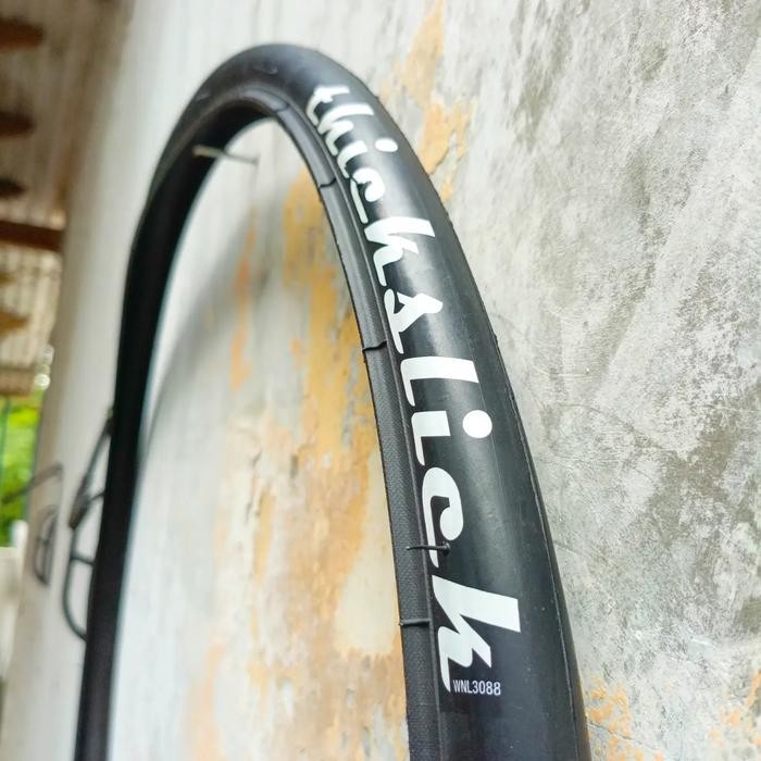 Ban Luar Thickslick WTB 700x25c Warna Full Black - 28c