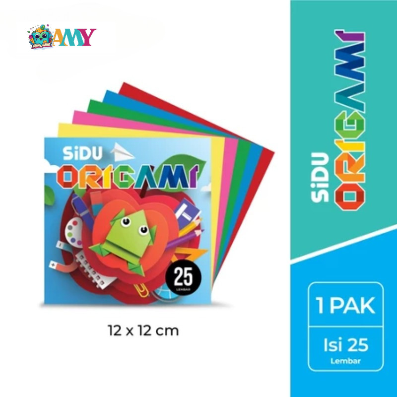 

SIDU ORIGAMI KS 25K 12X12 CM AMY STASIONARY