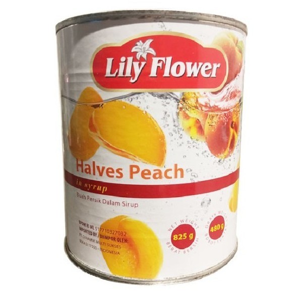 

Peach Halves Lily / Peach Kaleng Lily - 825 Gram