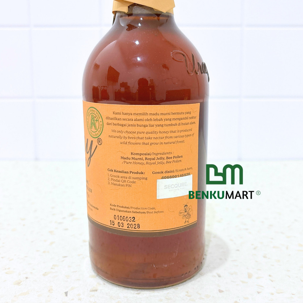 

JAMIN MURAH !!!Madu Uray Grade A+ | Natural Honey 100% | Madu Lebah Alami 875gr(BISA LANGSUNG ORDER)