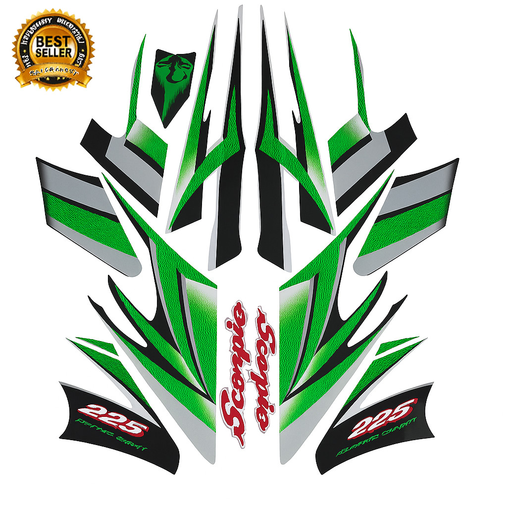STRIPING LIST YAMAHA SCORPIO TAHUN 2004