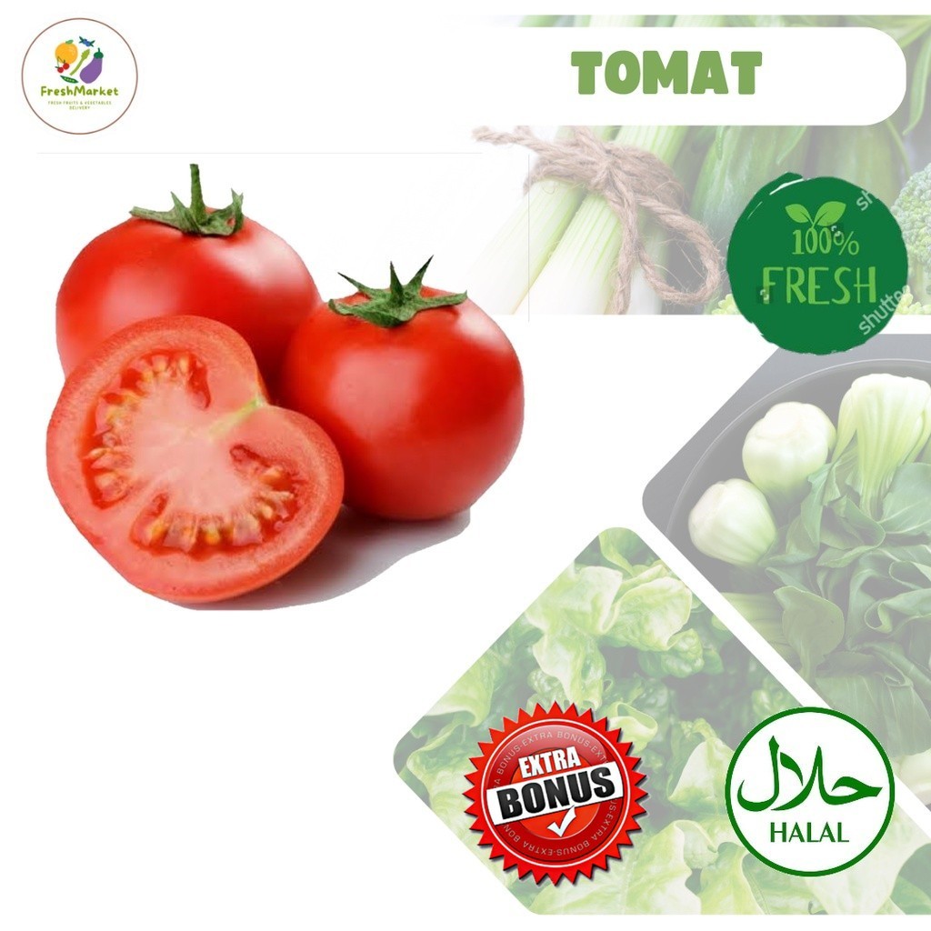 

Tomat Segar Sayur Sayuran 500 Gram Sayurinstant