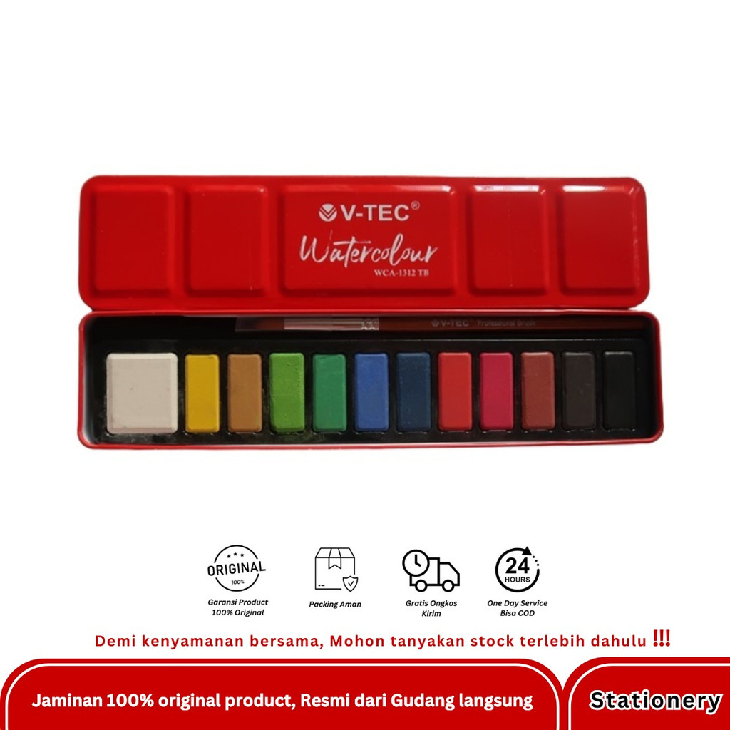 

V-TEC WATER COLOUR CAT AIR TYPE WCA 1312 TB PCS