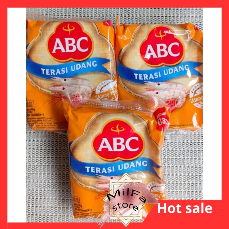 

MF1181 TERASI UDANG ABC 1 Pack isi 20 Sachet