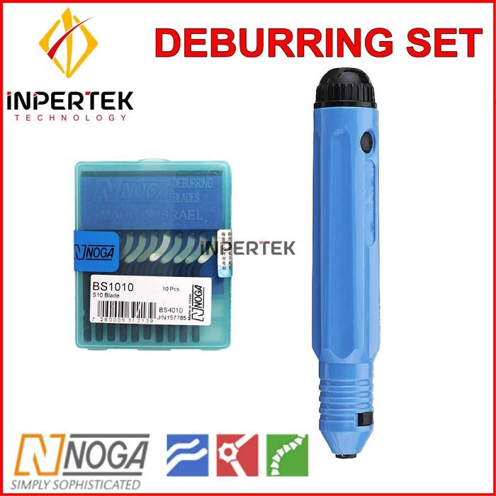 

Noga Deburring Set Blade NB1100 Pisau Champering BS1010 Handle Deburr - NOGA