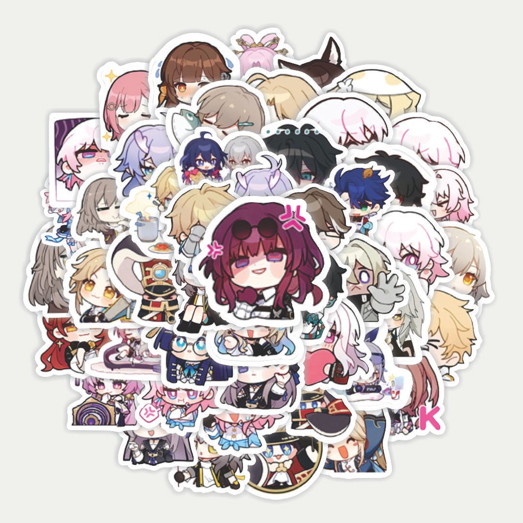 

Sticker Pack Stiker Anime Honkai Star Rail | Sticker TUMBLR | Stiker LAPTOP KOPER HELM