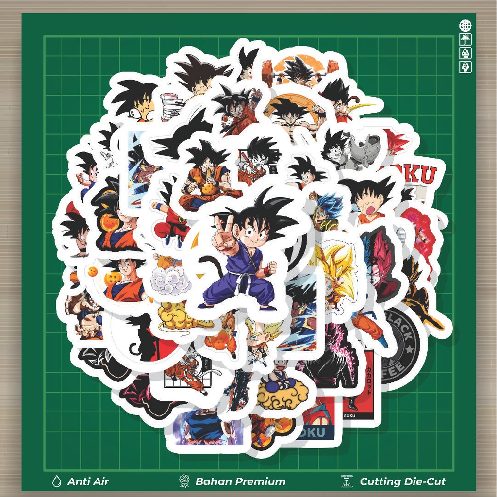 

HOT 50 PCS STIKER Stiker Manga Goku Stiker Fashion Cars Decal Dingin Kartu Album Custom Vinyl Anti Air- Sticker Aesthetic Buku Journal Koper Casing HP Tablet Laptop Helm Motor Botol Minum