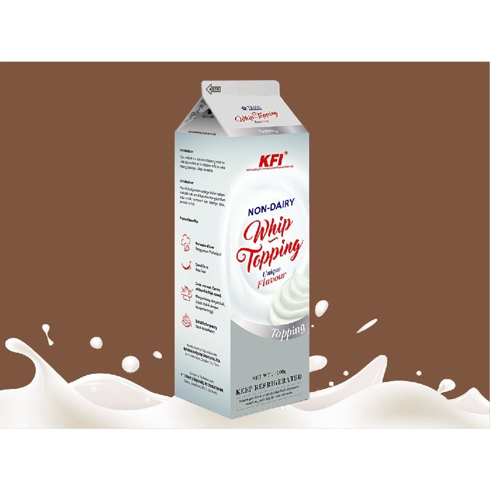 

WHIP CREAM NON DAIRY TRANS SILVER 1000GR