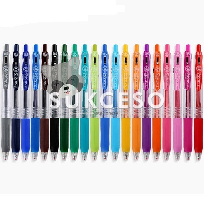 

DIJUAL SATUAN Zebra Sarasa Clip 0,5 / Pulpen Gel Sarasa Clip Zebra 0,5
