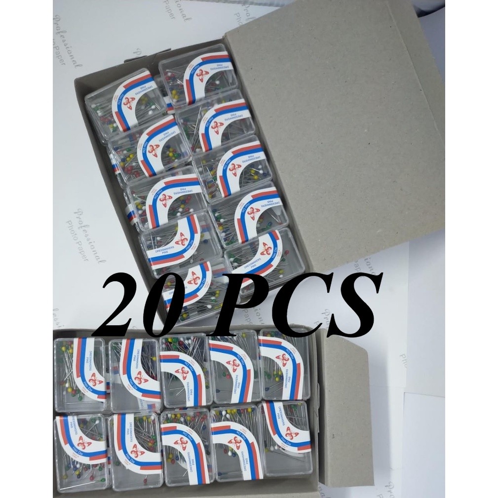 

KBA GROSIRAN JARUM PENTUL MIKA KECIL PER KOTAK ISI 20 PCS