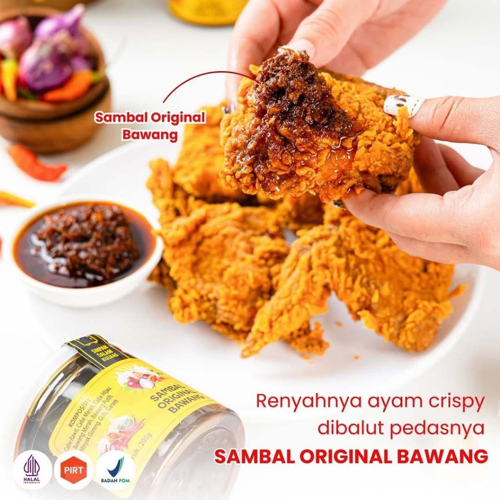 

Sambal Botol Yo cooking 200 gr Berkualitas Praktis Siap Santap halal siap saji dan serbaguna