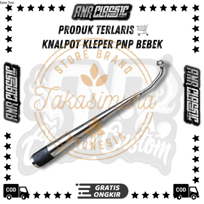 AJM - KNALPOT KLEPER NALPOT KLEPER PNP HONDA ASTREA GRAND LEGENDA ASTREA PRIMA STAR HONDA WIN
