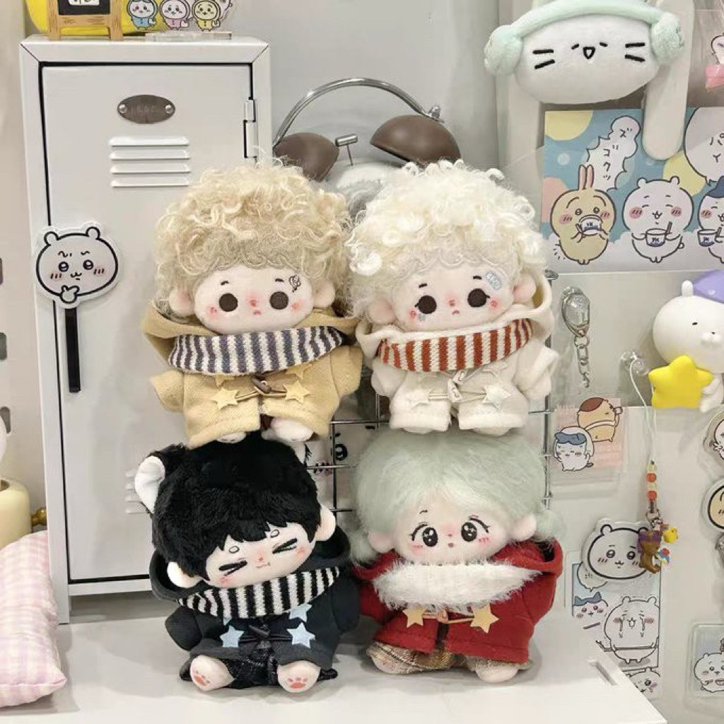 SEVS.QOR [READY  WINTER COAT] Doll Clothes 10cm Baju Boneka Kapas Kpop Anime Genshin Love