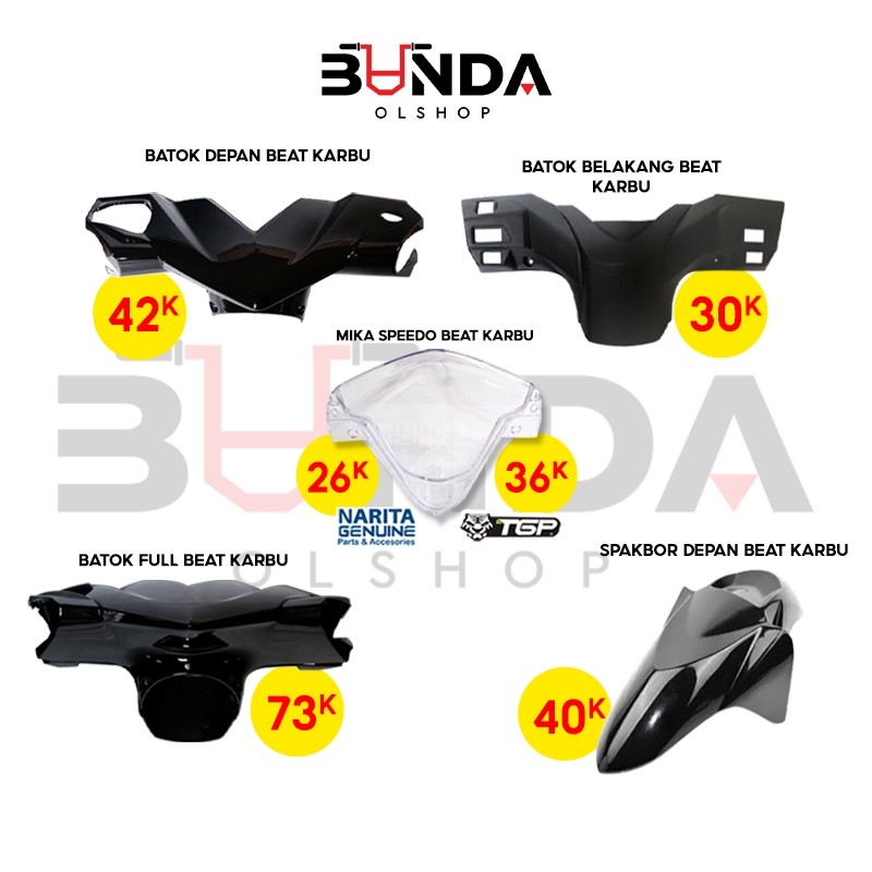 BATOK DEPAN BATOK KEPALA BEAT KARBU - BATOK DEPAN orii otm oln