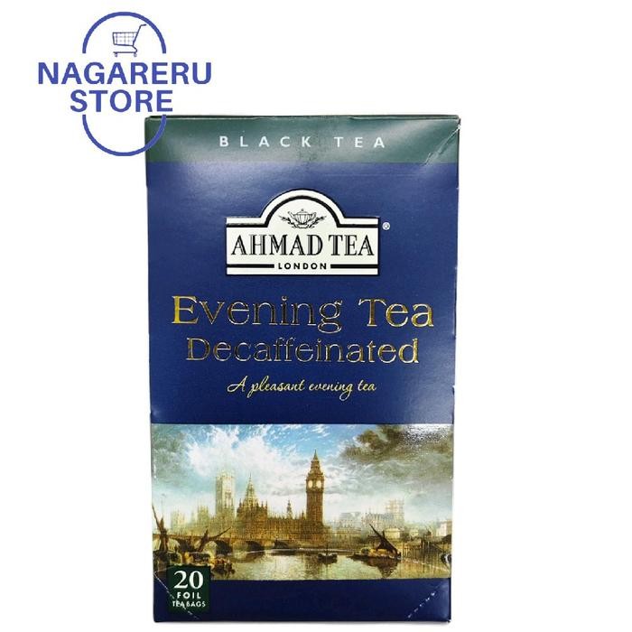 

Ahmad tea evening tea decaffeinated black tea 40gr