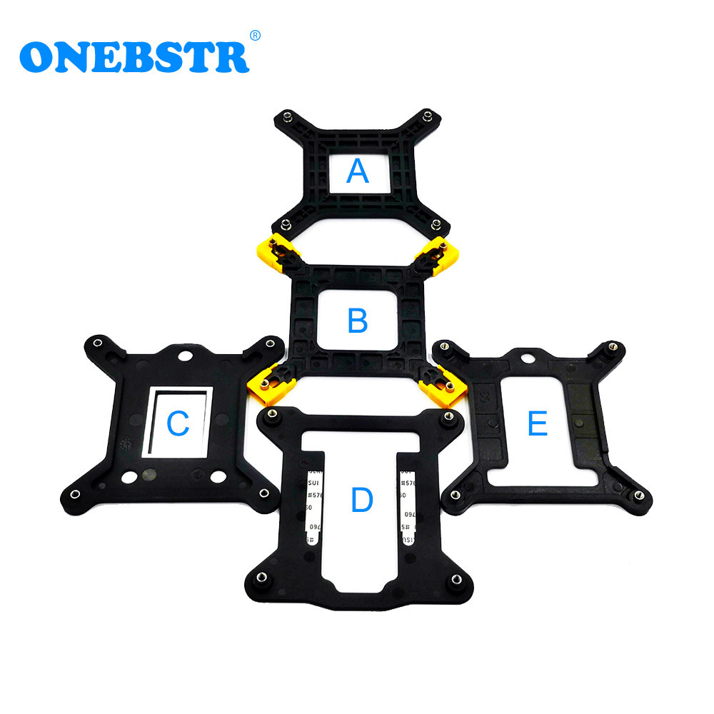 Socket LGA775 LGA1156 LGA1366 CPU Backplane Desktop Computer Motherboard Backplate Cooler Bracket Ho