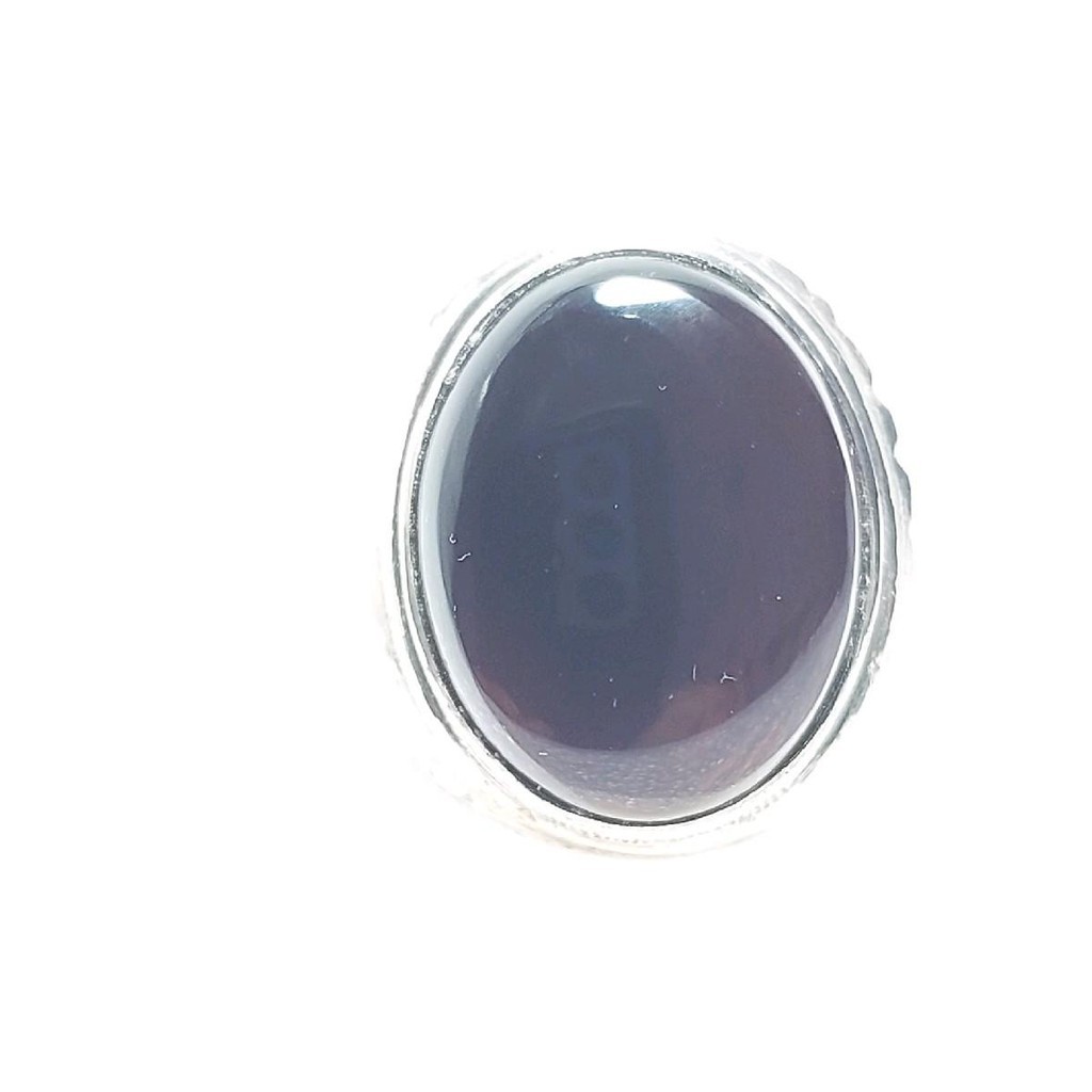 Cincin Batu Akik Yaman Hitam Asli – Elegan & Berkelas | Koleksi Batu Alam Islami