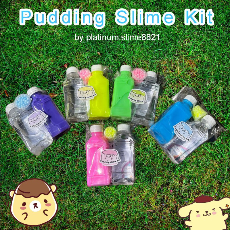 Pudding Slime Kit by platinum.slime8821