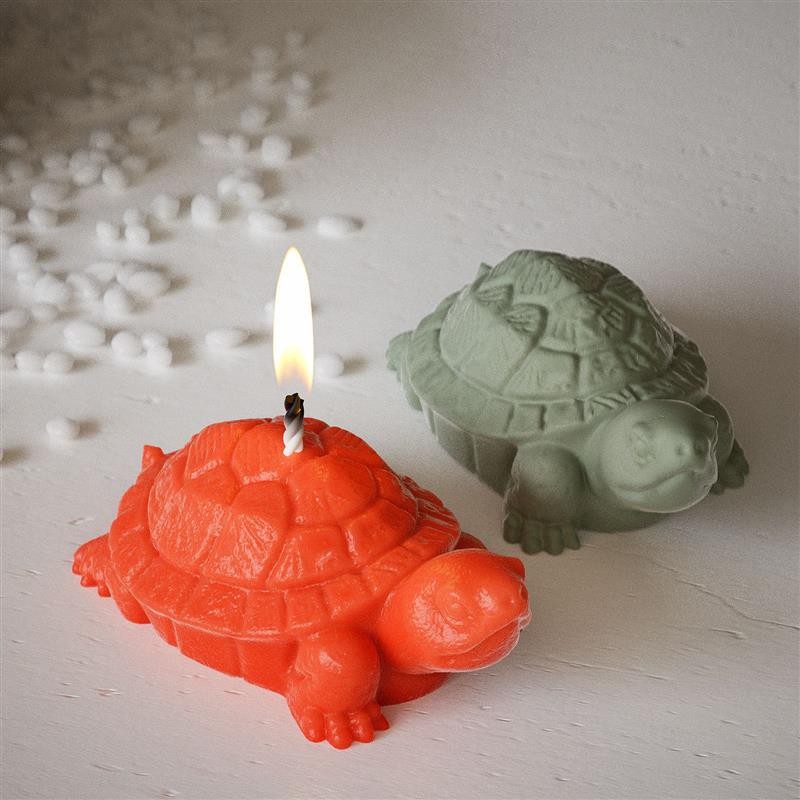 

3D Turtle Silicone Molds DIY Animal Shaped Candle Mold Gypsum Soap Epoxy Resin Mold Candle Making Supplies Home Decor Ornaments