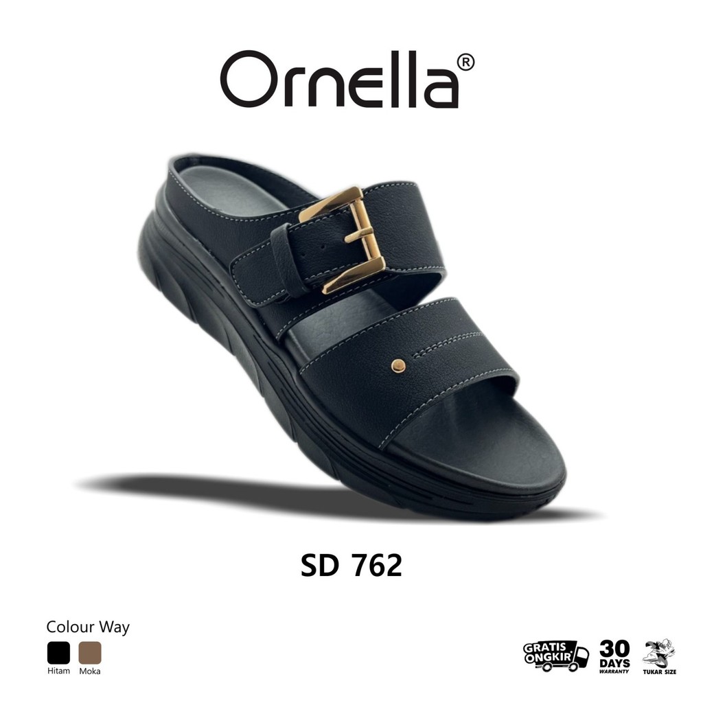 Ornella SD 762 Sandal Slip On Wanita