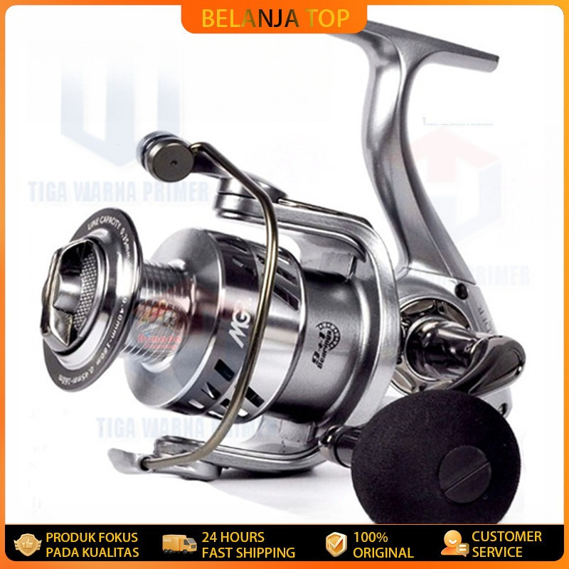 REEL PANCING POWER HANDLE  ONE WAY SEAKINGS TURBO 12+1BB MAX DRAG 17KG  Coralov Deukio Reel Pancing 