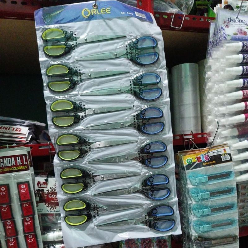 

gunting jumbo/besar orlee kemasan renteng (12pch)
