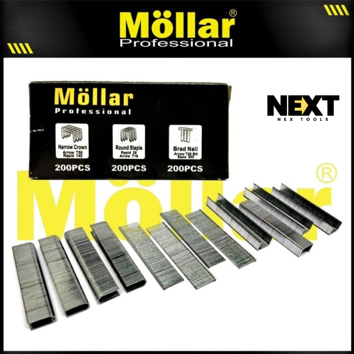 

MOLLAR REFILL STAPLE GUN 3 WAY – ISI STAPLES TEMBAK HEKTER 3 IN 1 | NEXTOOLS