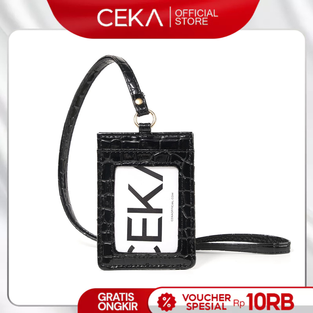

Sale [NEW] CEKA Lanyard Fiora Card Holder ID Name Tag Kartu Tanda Pengenal Terlaris