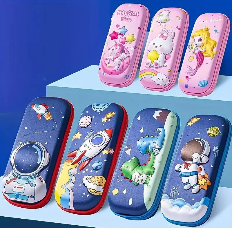 

COD Tempat Pensil Aesthetic 3D Tempat Pensil Anak Laki Laki Waterproof Kotak Pensil Anak Perempuan