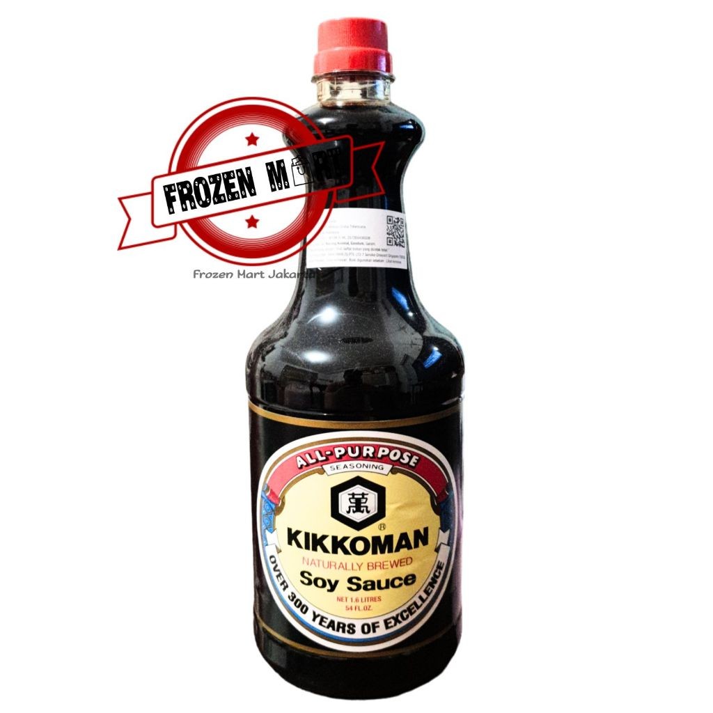 

KIKKOMAN All Purpose Soy Sauce /Kecap Asin Jepang Shoyu Premium 1.6Lt