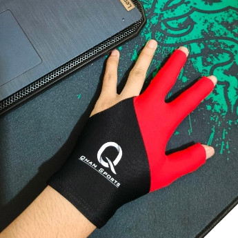Billiard Glove Billiard Sarung Tangan Biliar Sarung Tangan Billiard Spandex Lyca Elastis Licin Dan N