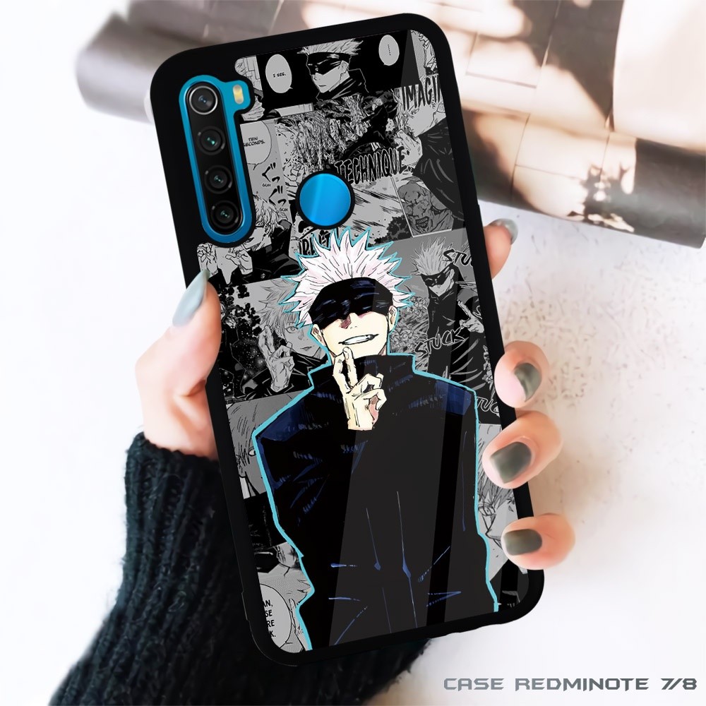 Case Glossy Xiaomi Redmi Note 6 7 8 PRO  | Redmi 7 7A 8 8A Pro |FR60| Anime Jujutsu Kaisen