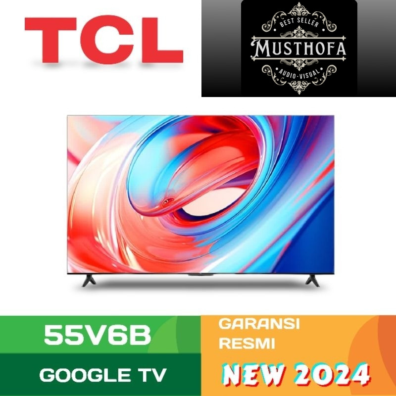 TCL 55 inch Google TV 55A18 - 4K UHD - TCL 55V6B