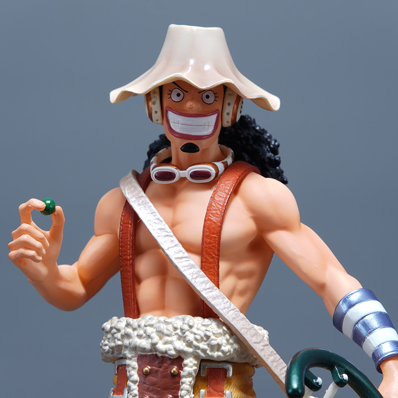 25cm Anime One Piece Action Figure Usopp Two Years Later Pvc Collectible Doll One Piece Usopp Figure