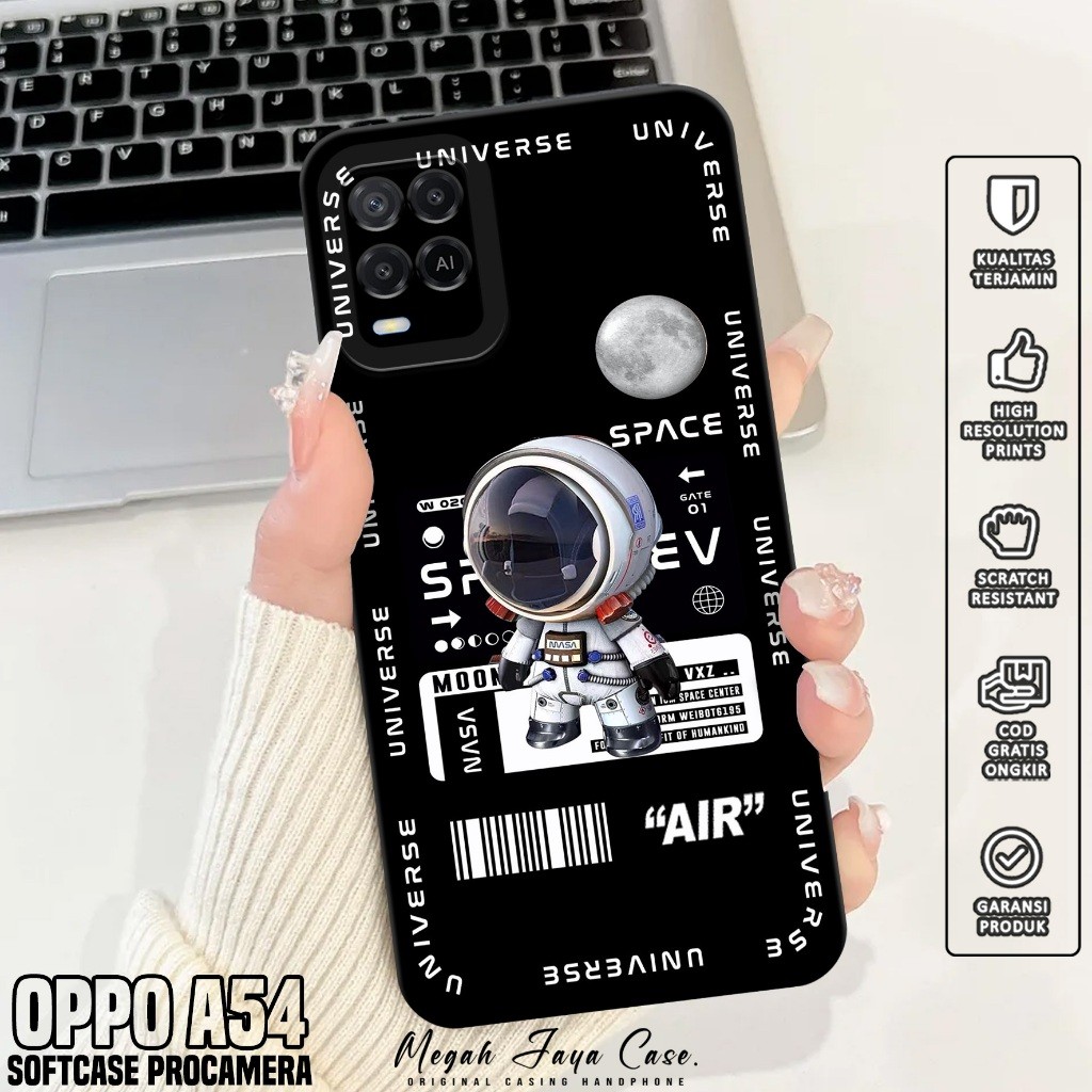 Softcase Hp Oppo A54 - Casing Oppo A54 Motif PLNT - Silikon Hp Oppo A54 - Case Hp Oppo A54 - Pelindu