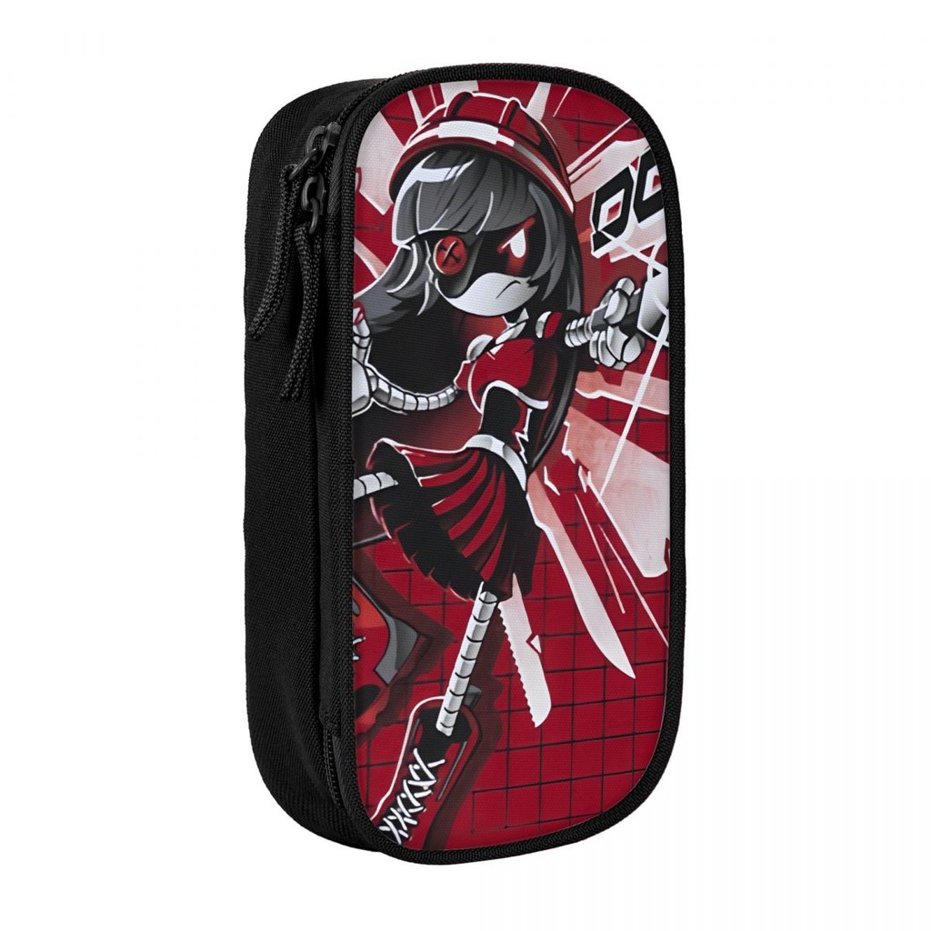 

Uzi Doorman Murder Drones Pencil Case Zipper Pencil Box Boy Girl College Back To School Pencil Cases Stationery Organizer